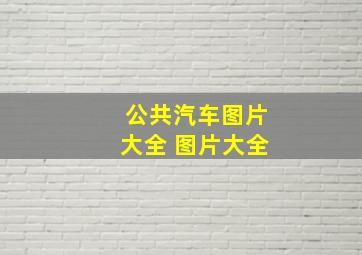 公共汽车图片大全 图片大全